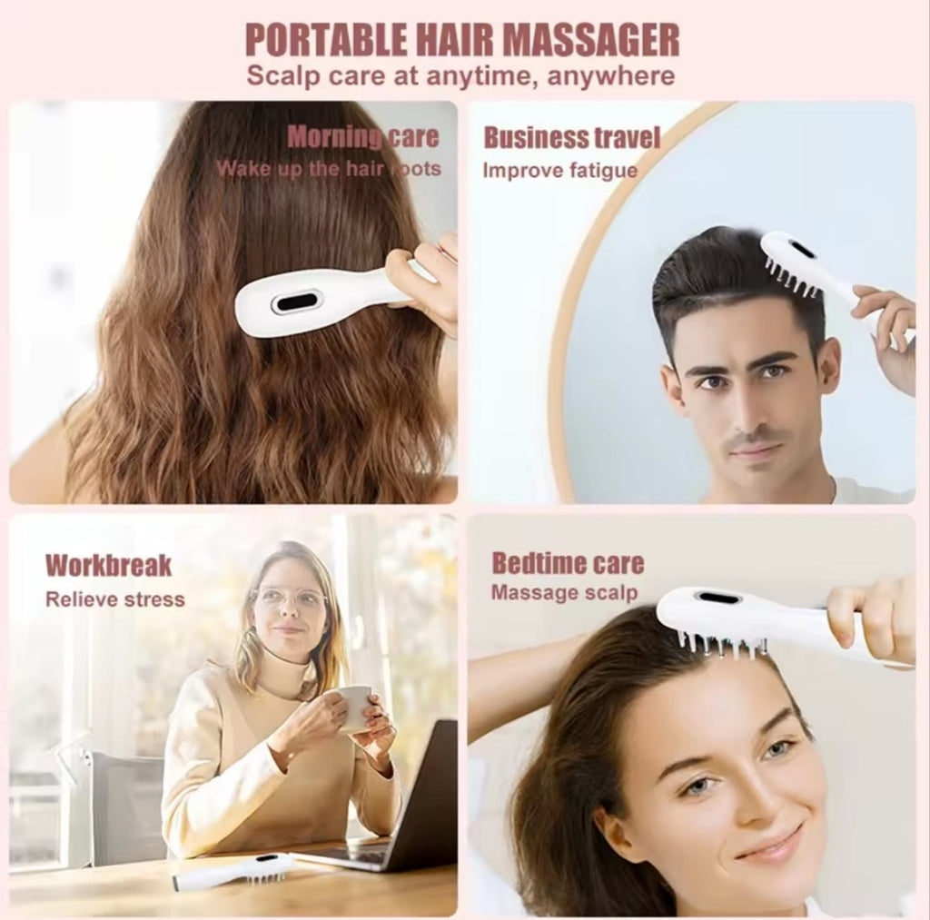 MamiVibe Innovative LED Hair Growth Comb - Professional Hair Loss Therapy